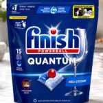 قرص ماشین ظرفشویی Finish Powerball Quantum (بسته ۱۵ عددی)