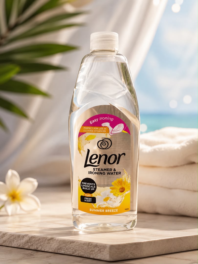 WhatsApp Image 1405-04-25 at 16.00.58 مایع اتو و بخارشوی لنور Lenor Steamer & Ironing Water Summer Breeze - Image 1