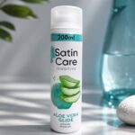 ژل اصلاح Satin Care Sensitive Aloe Vera Glide