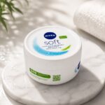 کرم مرطوب‌کننده نیوآ سافت (NIVEA Soft) | مناسب صورت، دست و بدن