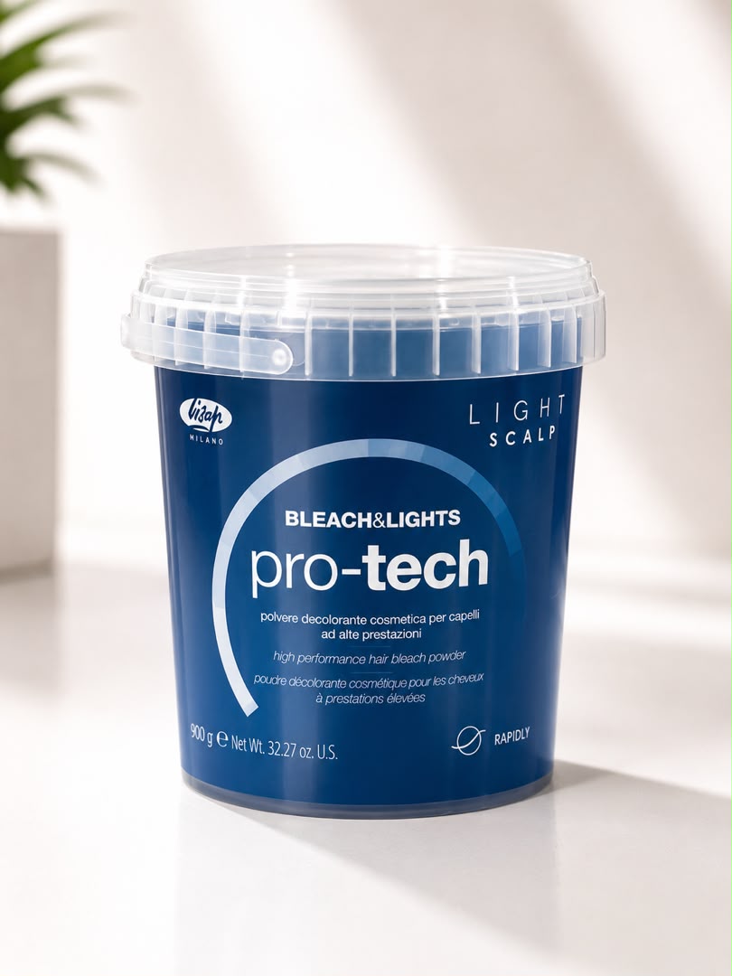 WhatsApp Image 1405-05-08 at 00.27.38 پودر دکلره حرفهای لیزاپ Lisap Bleach & Lights Pro-Tech آبی ۹۰۰ گرمی - Image 1